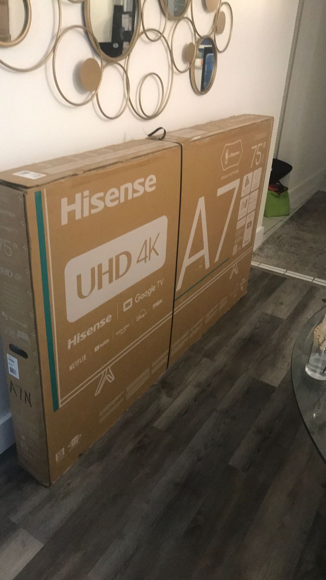 Tv Box For 75 Inches. Caja Para Tv De 75 Pulgadas Box