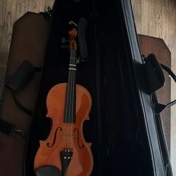Viola with shoulder rest