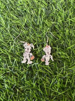 Minnie and Mickey Halloween earrings