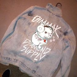 Diamond Supply Jean Jacket New XL