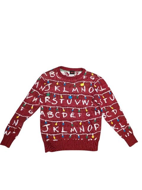 Stranger Things Ugly Christmas Sweater Unisex Large