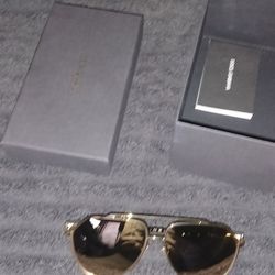 DOLCE & GABBANA SUNGLASSES GOLD