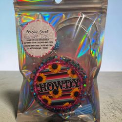 Howdy Car Freshie