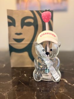 Starbucks pink Bearista cup 2026