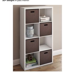 ClosetMaid 8 Cube Storage Shelving Unit, White 