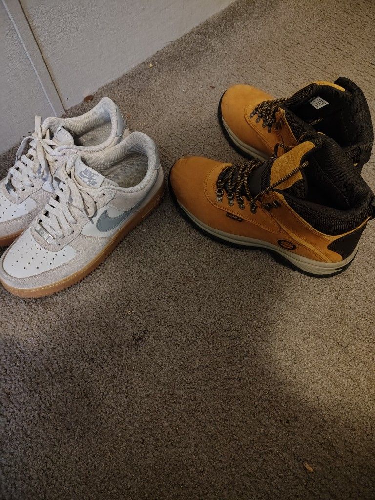 Air Force 1 And Timberland Boots