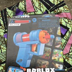 Nerf Roblox Plasma Ray Mini Gun Comes W/ 1 Downloadable Exclusive Item 