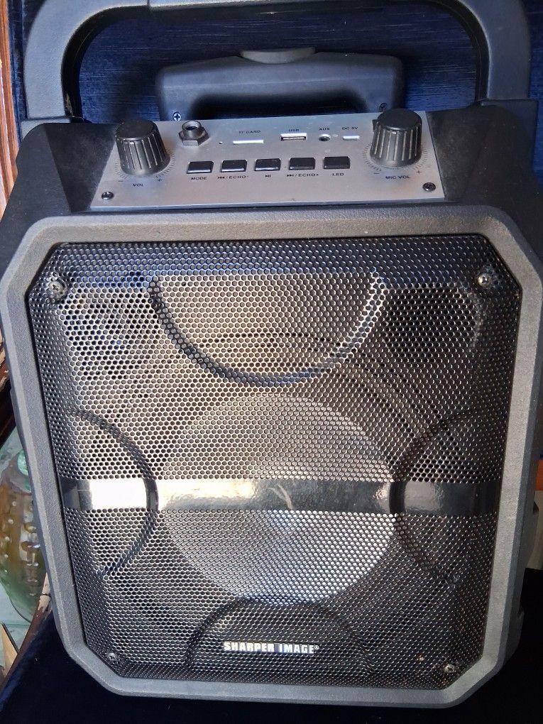 BT Sharper Image Karaoke Speaker