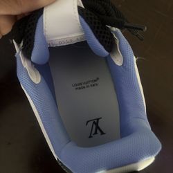 Louis Vuitton black, white, blue size 9