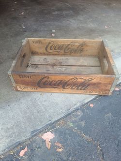 Old Coca-Cola crate