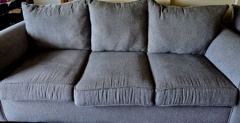 3 seater,Fabric,gray color,• Length/Width:90"Depth:36"Height:35",,• Sofa comfortable