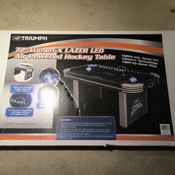 Triumph lumen-x lazer air hockey table – 72"