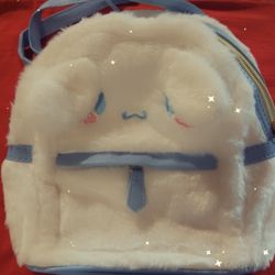 Cinnamon Fluffy Backpack