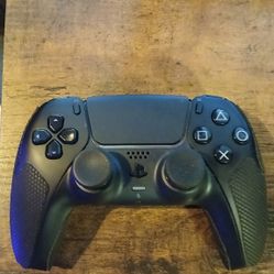 PS5 Mat Black Controller Full Grip