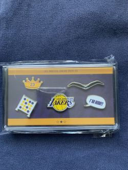 Lakers Seasonal Pins