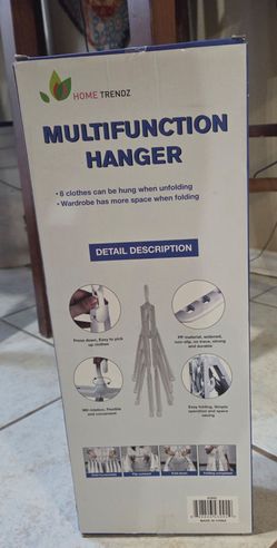 Multi function closet hanger