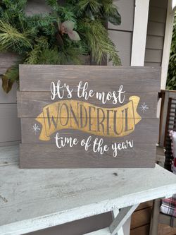 Christmas Sign