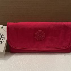 Kipling Money Land Snap Wallet Color Confetti Pink   