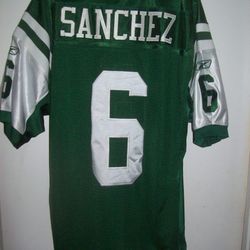 N.Y. Jets Authentic On-Field Mark Sanchez Football Jersey...Size 50...(NEW)...