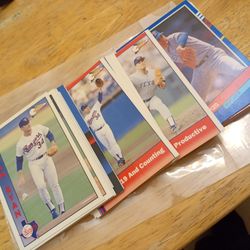 1993 Nolan Ryan Trading Cards Lot Of 45