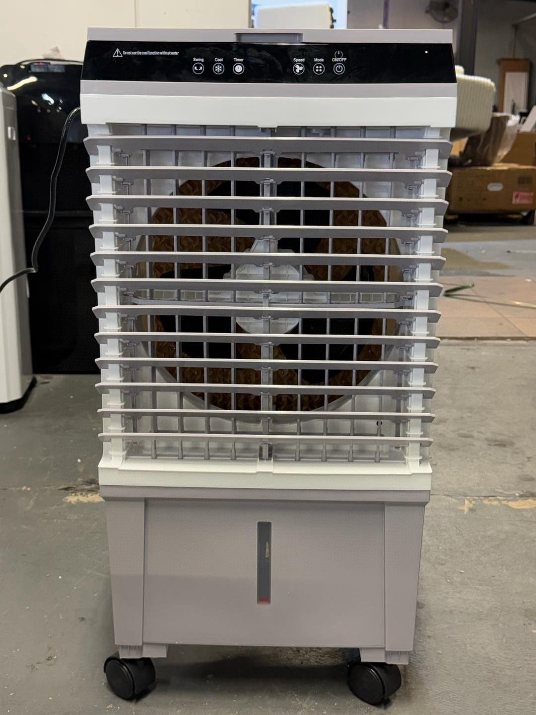 Swamp Cooler,1800CFM Evaporative Air Cooler Portable with 5.3-Gal Water Tank,120° Wide Oscillation,4 Ice Packs,12-H Timer, Suitable for office, bedroo