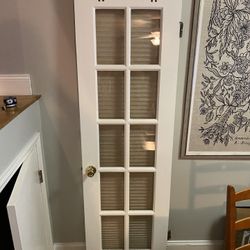 24”x79” Door With Glass Panels 