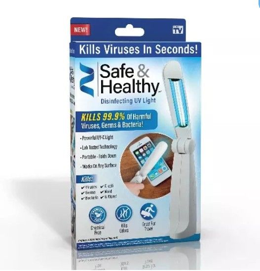 Safe & Healthy Disinfecting UV Light Brand New
