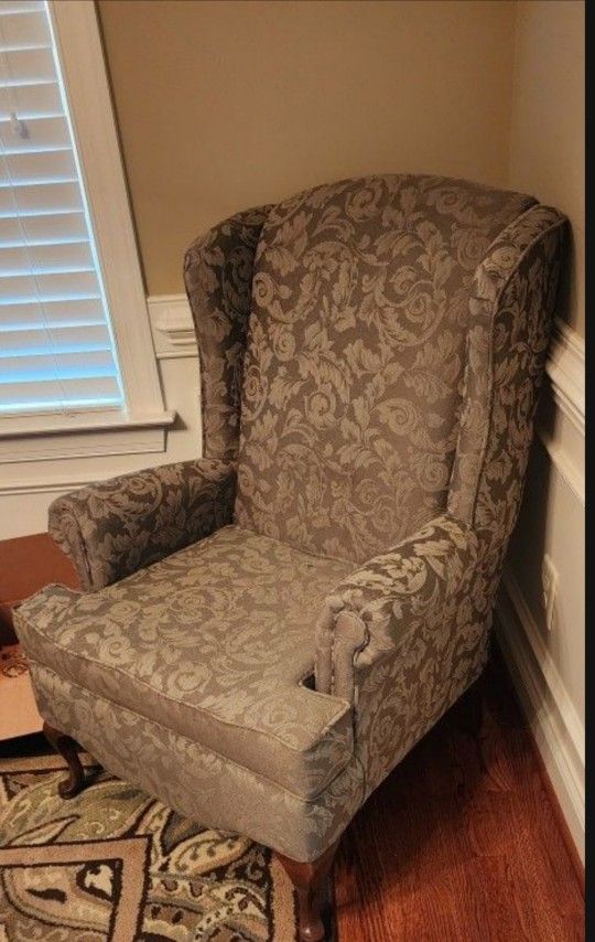 Set Of (2) Wingback Chairs