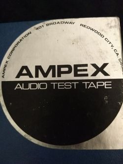 AMPEX 1" ALIGNMENT TAPE