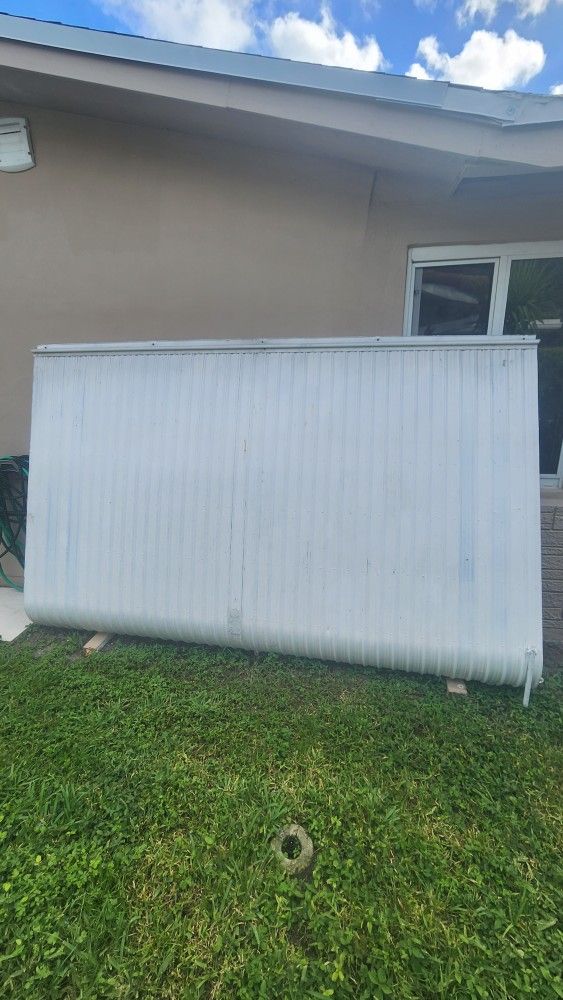 Clamshell Awning