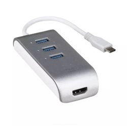 SMK Link USB-C Multi-Port Hub Mini Laptop Docking Station / 3 ports
