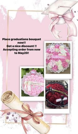 Graduation bouquets!!