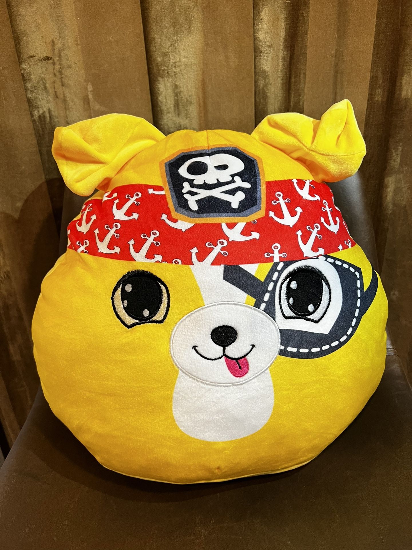 Marshmillows XL Pirate Cat Dog 17"×15" Plush Jay At Play
