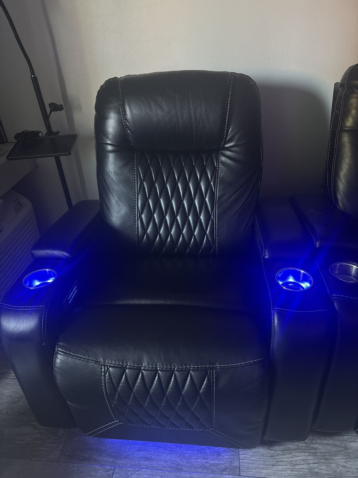3 Recliner Movie Theater Chairs
