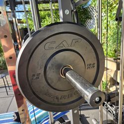 Barbell Rubber Olympic Bumper Plate (35 & 15 Lbs Set) 