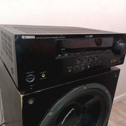 YAMAHA NATURAL SOUND AV RECEIVER  RX-V665