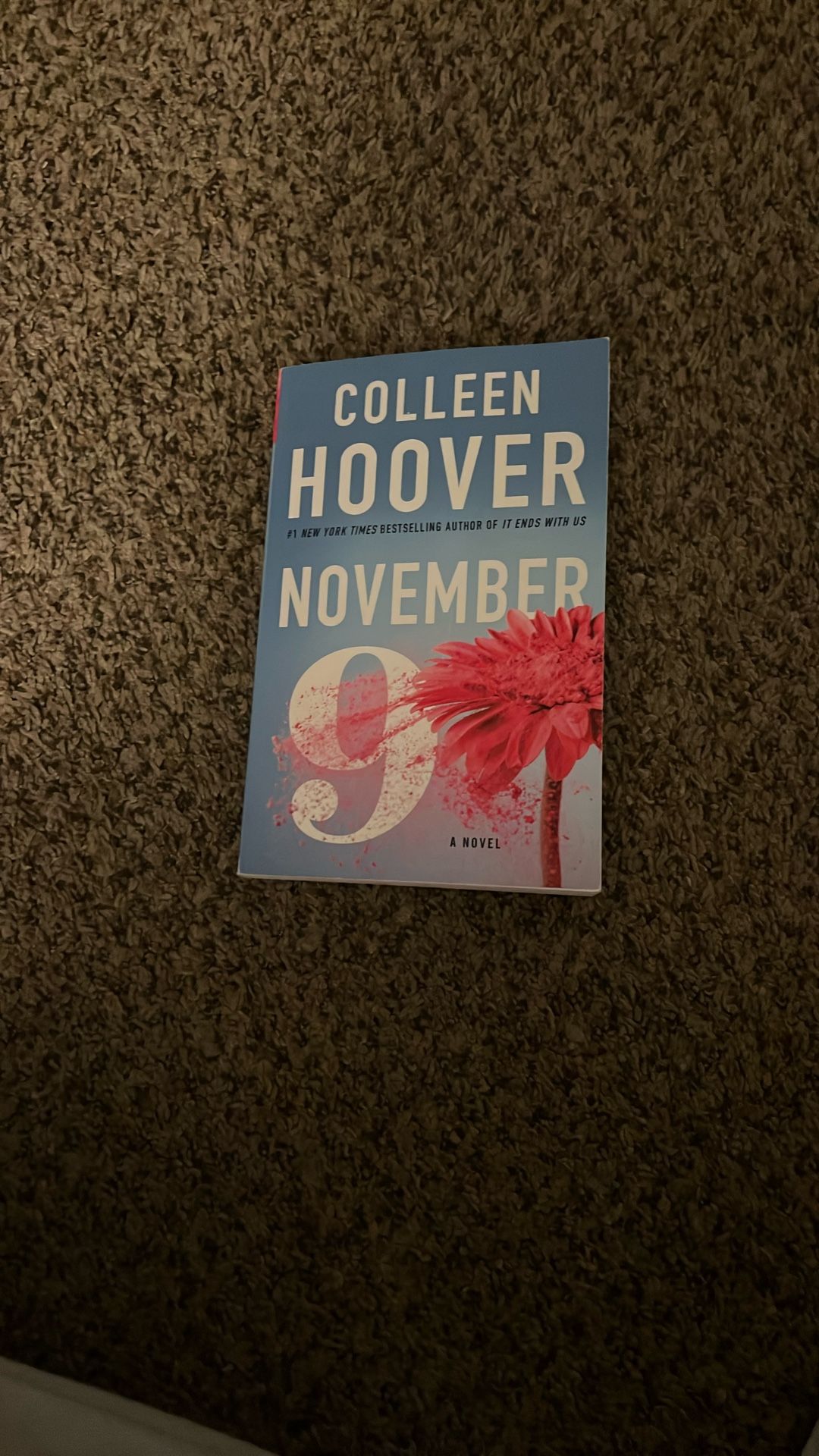November 9  Colleen Hoover Book