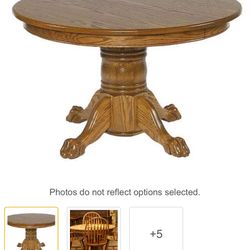 Antique Claw Foot Table