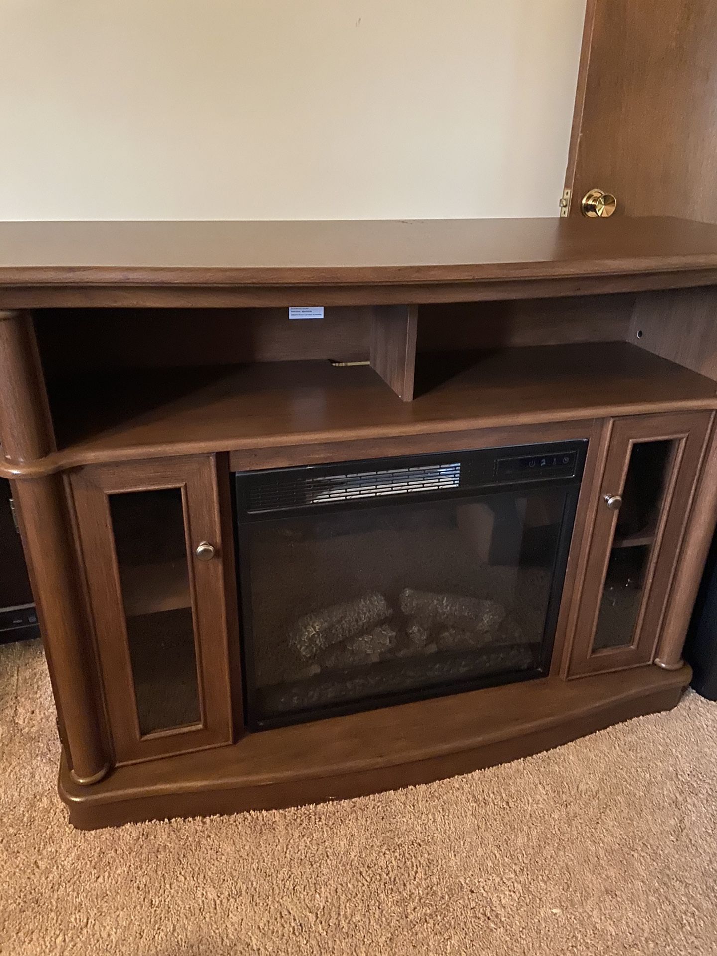Home Depot home decorators collection (Tolleson) Electric Fireplace/ TV stand (TV not included)