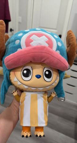 Labubu Tony Tony CHOPPER-400%MEGA LABUBU POP MART AUTHENTIC