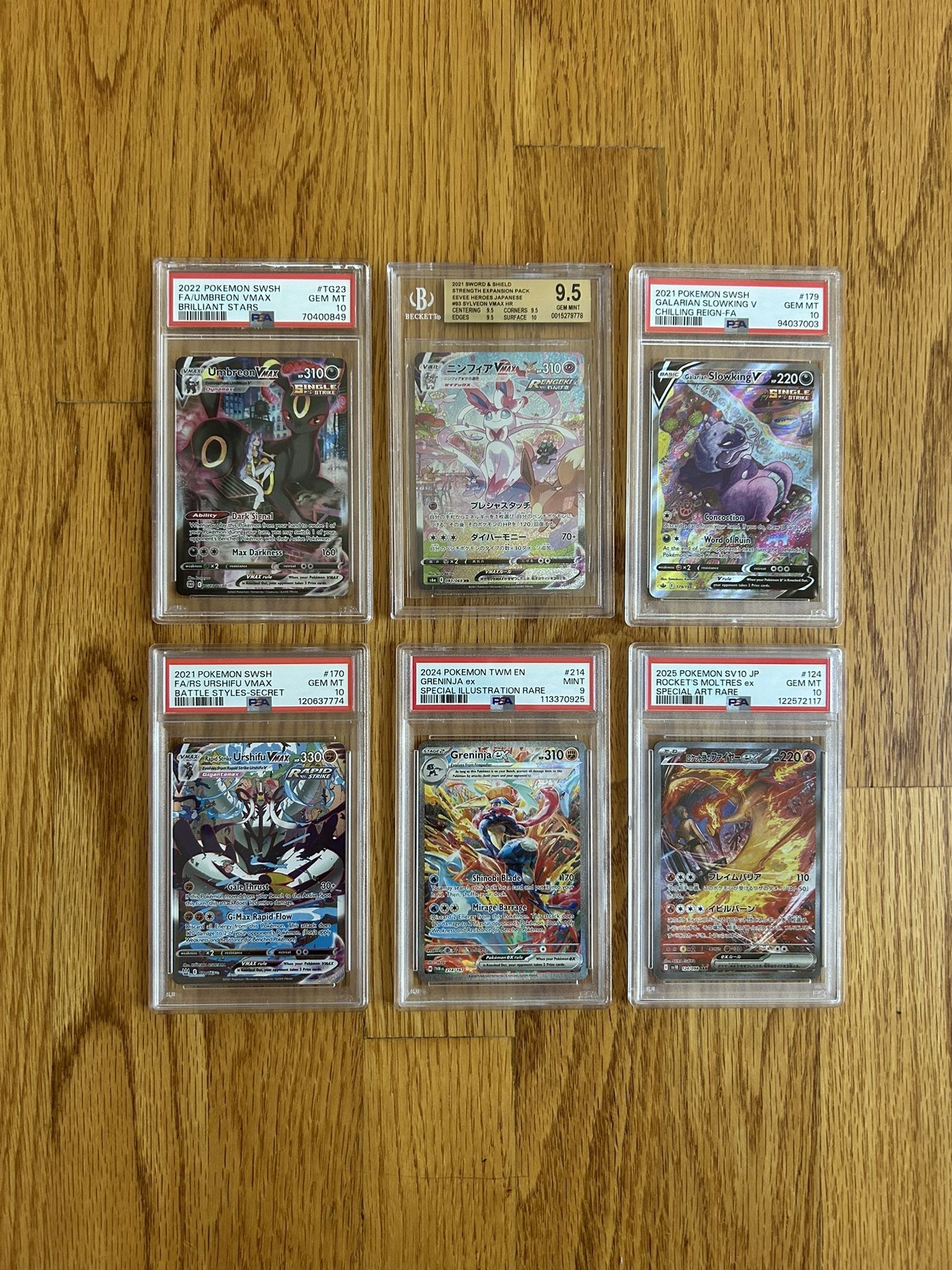 Pokemon TCG — Alternate Artwork Slabs