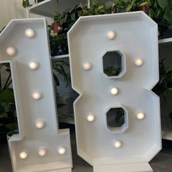Marquee Numbers  Numeros De Marquesina 