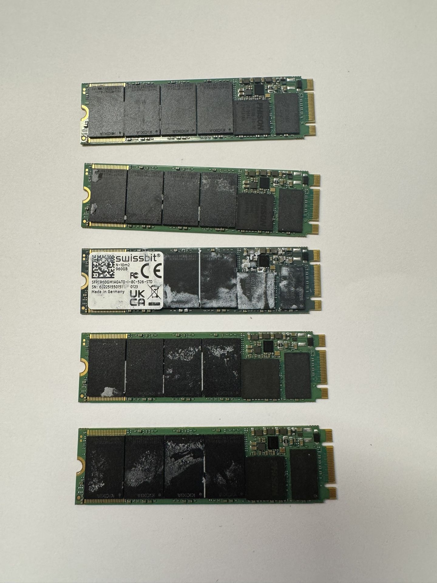 960GB Swissbit M.2 PCIe N-10m2 SSD (Price For Each)