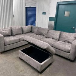 Sectional , Couch Ottoman