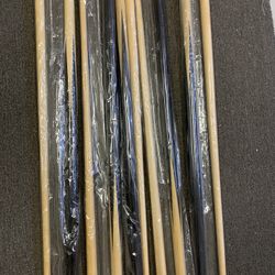 Pool Cues Bundle New 