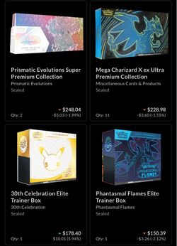 Sealed Pokemon - ETBs, SPC, UPC, Booster Bundles, etc