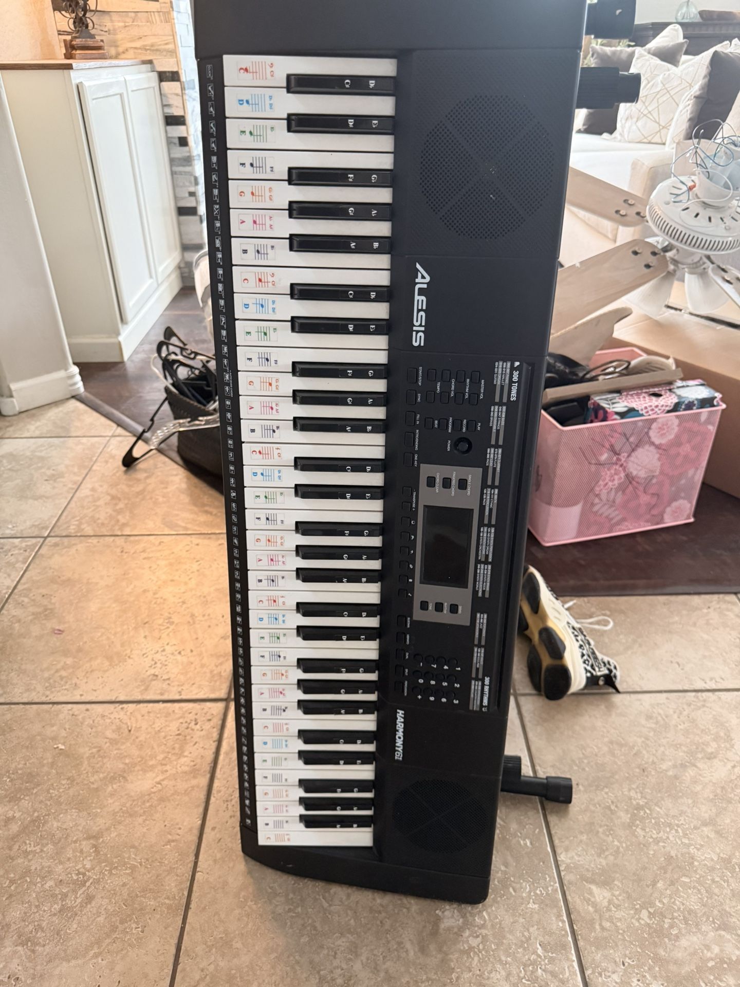 Keyboard with chair
