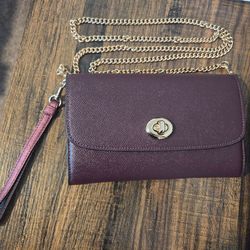 Coach wallet/crossbody bag