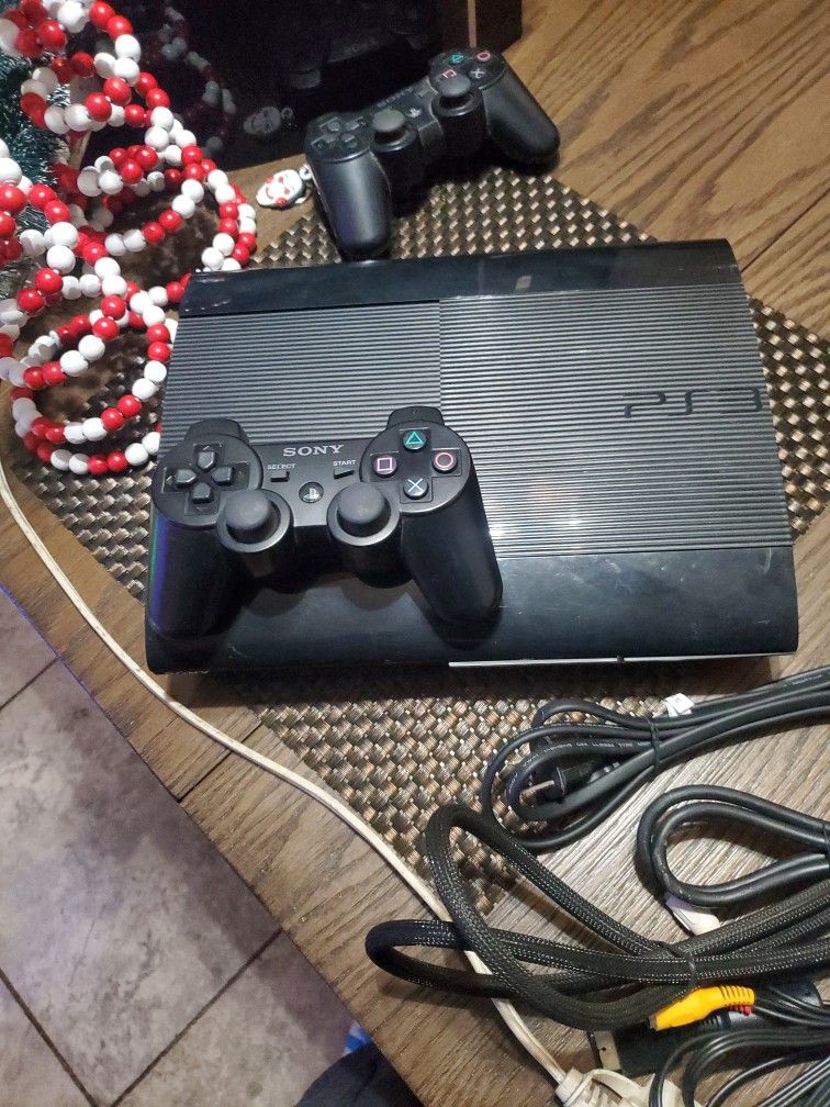 Ps3 Super Slim Console With Controller 500 Gb