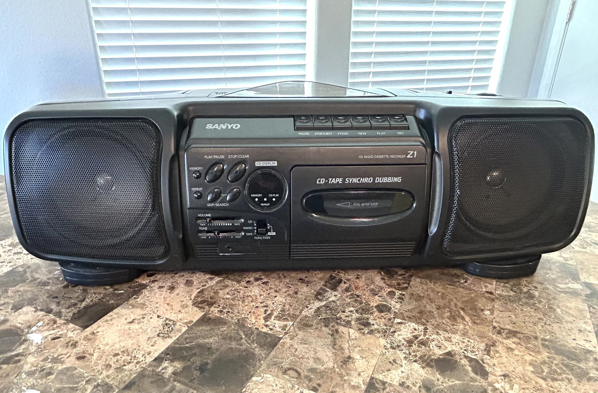 1993 Sanyo Boombox - Radio, CD & Cassette